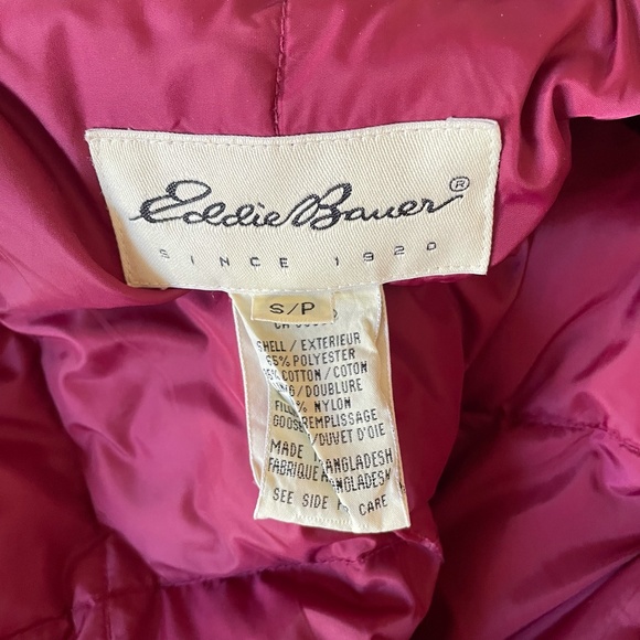 Vintage Eddie Bauer Snowline Goose Down Puffer Snow Ski Jacket Coat Size Small - Picture 11 of 11